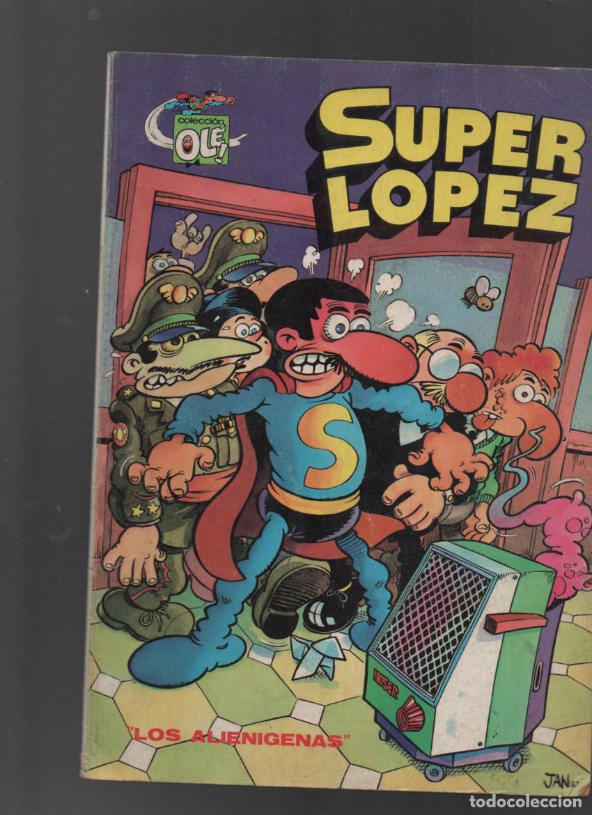 Tebeos: COLECCION OLE. SUPER LOPEZ, N&ordm; 4. EDITORIAL BRUGUERA, 1982. SUPERLOPEZ