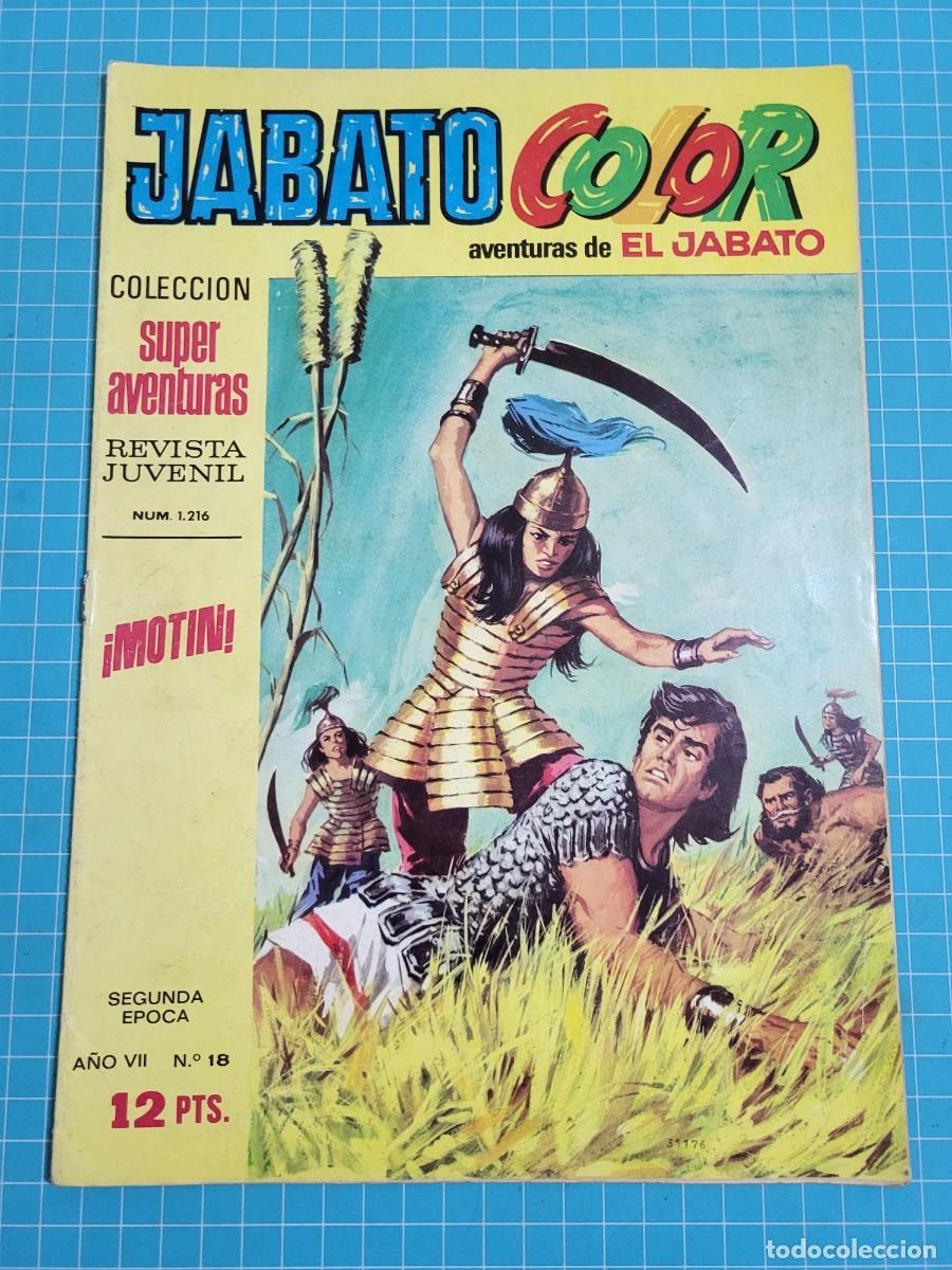 Tebeos: Jabato color N &ordm; 18, 2&ordf; &eacute;poca. (Bruguera)