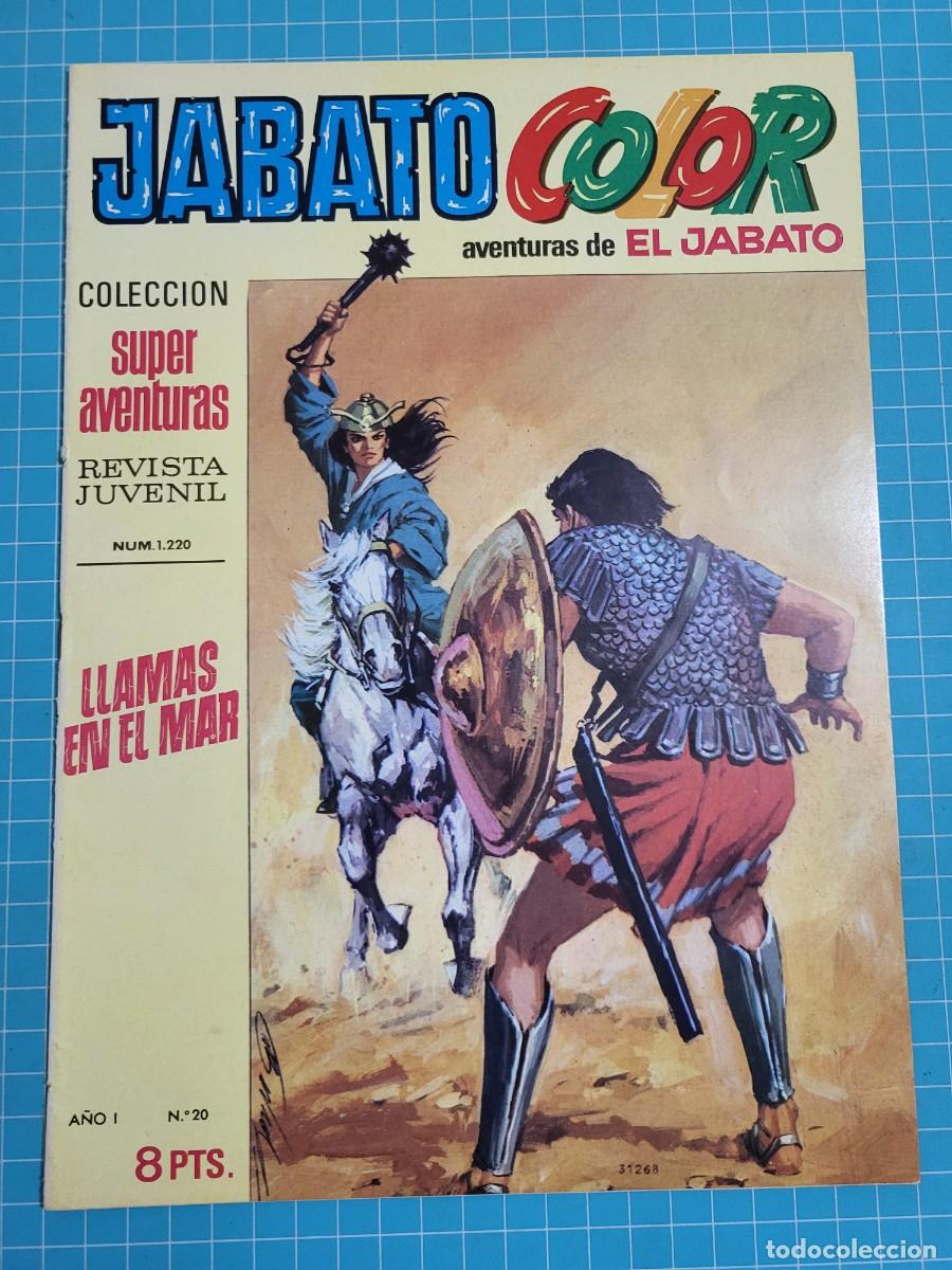Tebeos: Jabato color N &ordm; 20, 1&ordf; &eacute;poca. (Bruguera)