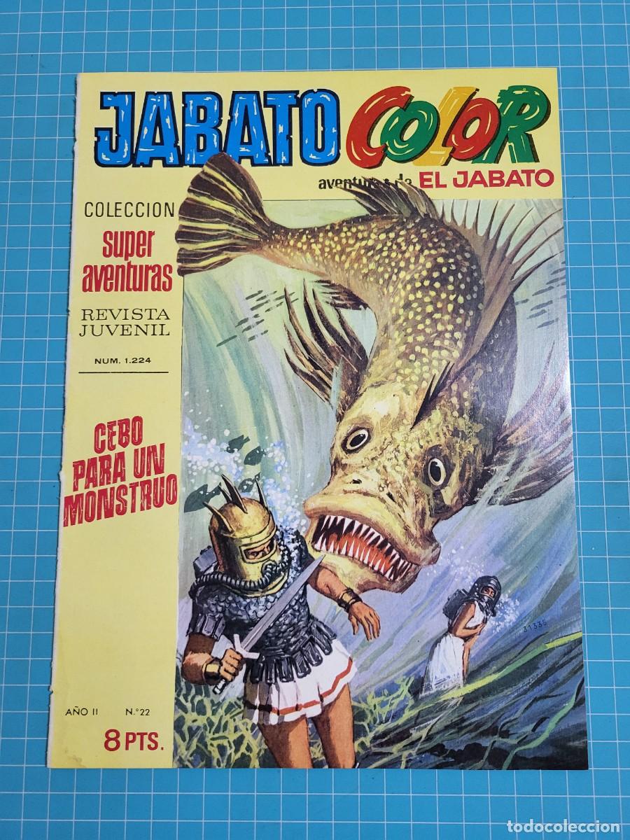 Tebeos: Jabato color N &ordm; 22, 1&ordf; &eacute;poca. (Bruguera)