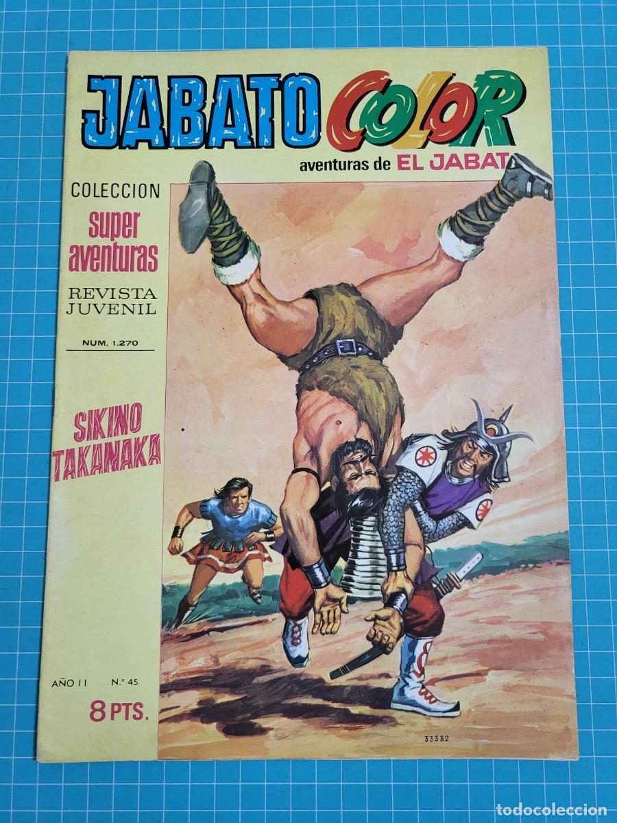Tebeos: Jabato color N &ordm; 45, 1&ordf; &eacute;poca. (Bruguera)