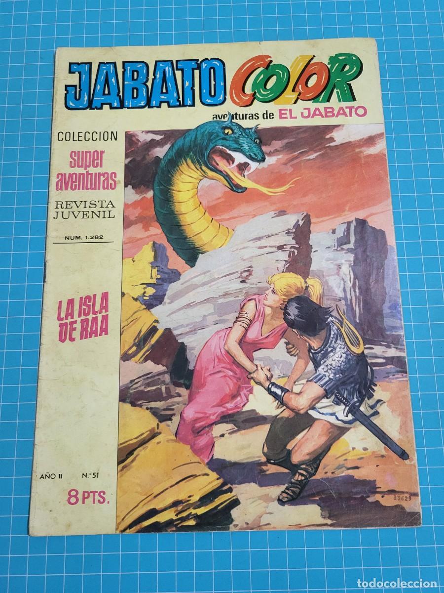 Tebeos: Jabato color N &ordm; 51, 1&ordf; &eacute;poca. (Bruguera)
