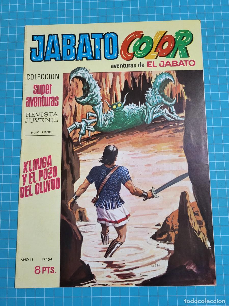 Tebeos: Jabato color N &ordm; 54, 1&ordf; &eacute;poca. (Bruguera)