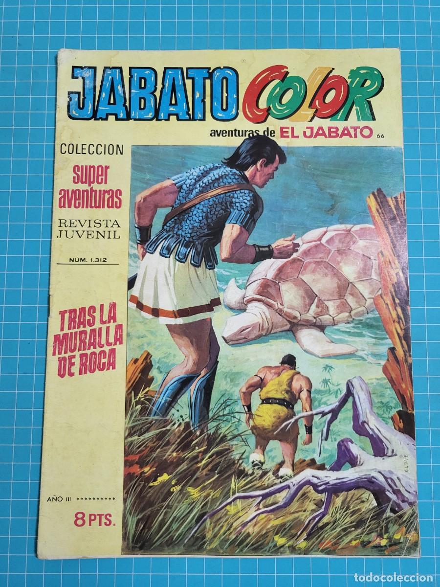 Tebeos: Jabato color N &ordm; 66, 1&ordf; &eacute;poca. (Bruguera)