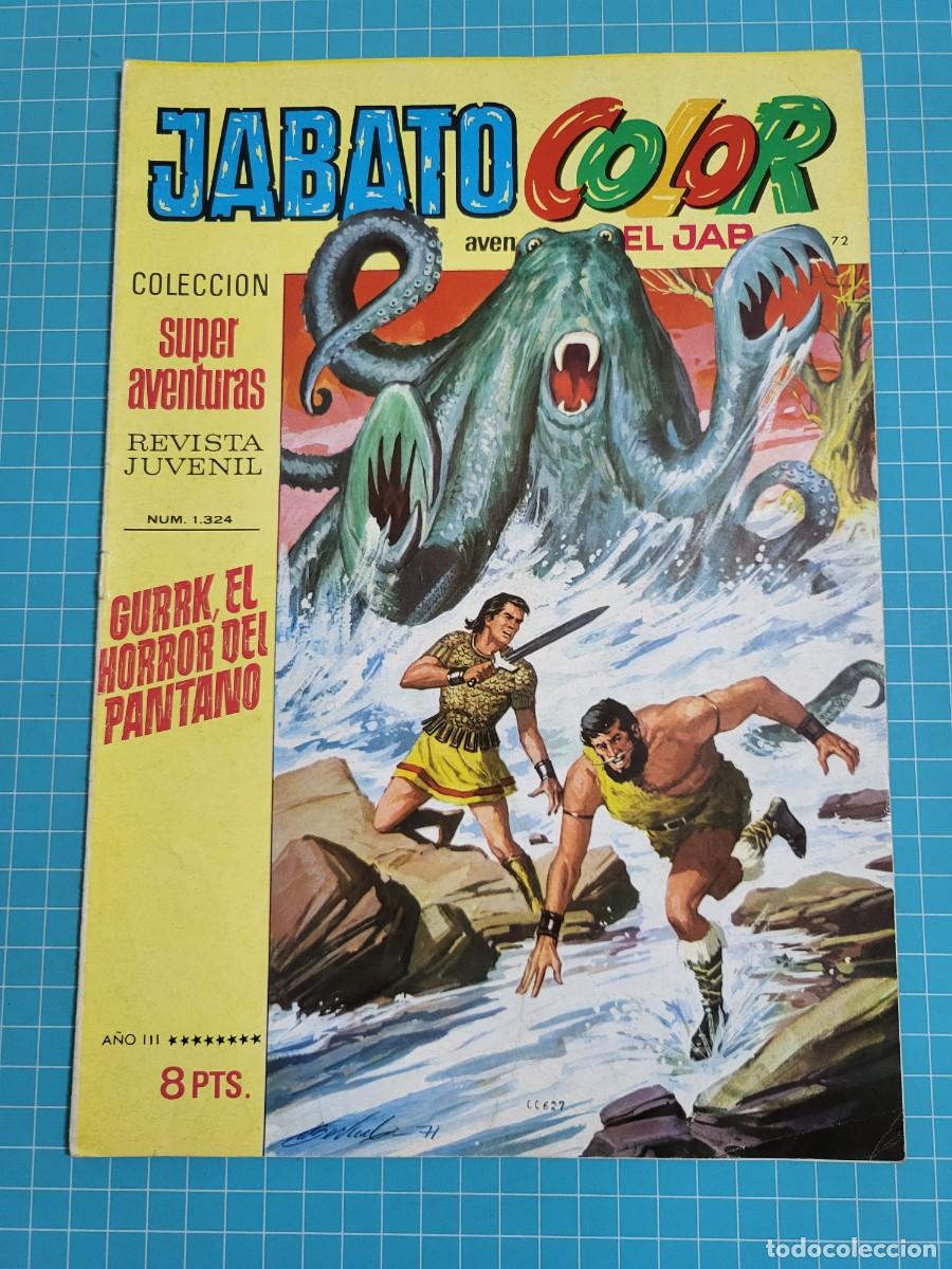 Tebeos: Jabato color N &ordm; 72, 1&ordf; &eacute;poca. (Bruguera)