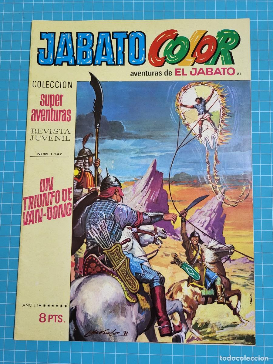 Livros de Banda Desenhada: Jabato color N &ordm; 81, 1&ordf; &eacute;poca. (Bruguera)