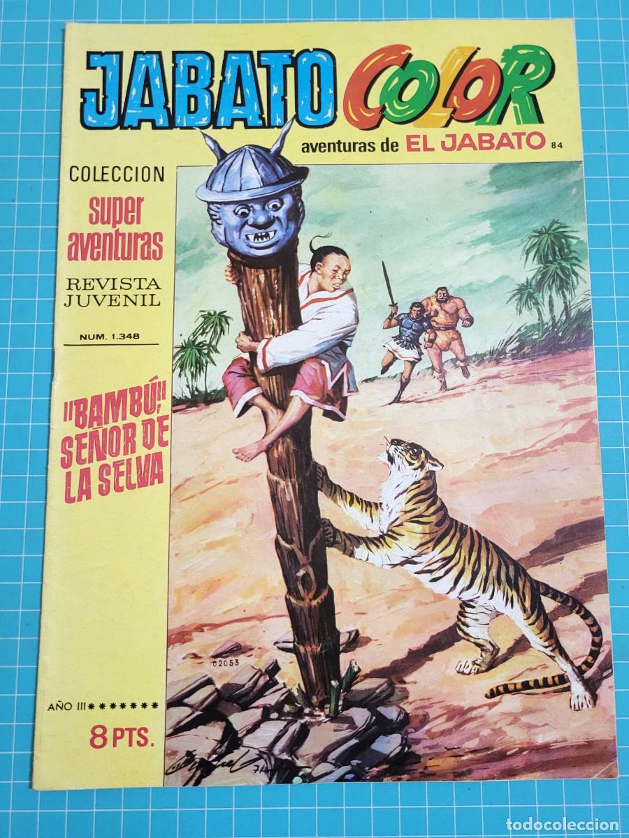 Livros de Banda Desenhada: Jabato color N &ordm; 84, 1&ordf; &eacute;poca. (Bruguera)