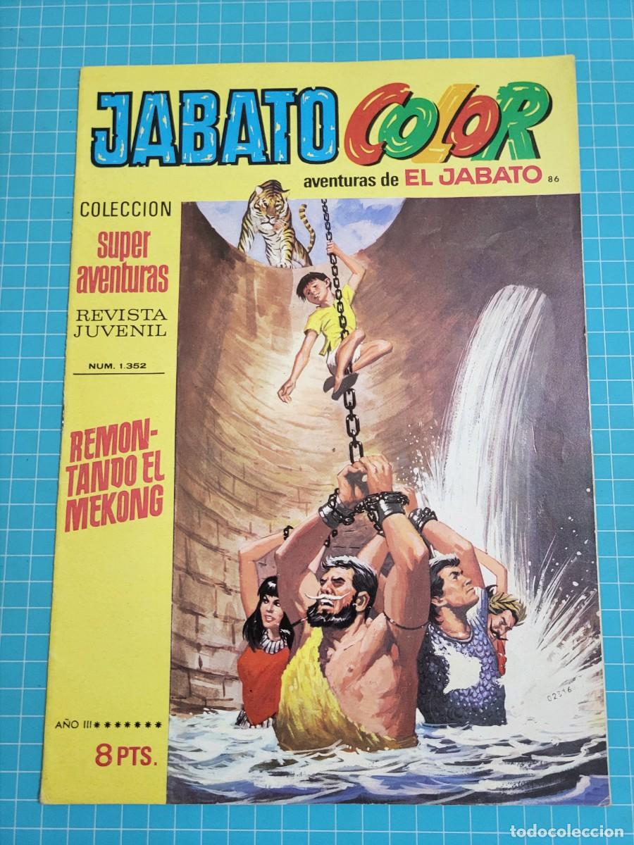 Tebeos: Jabato color N &ordm; 86, 1&ordf; &eacute;poca. (Bruguera)