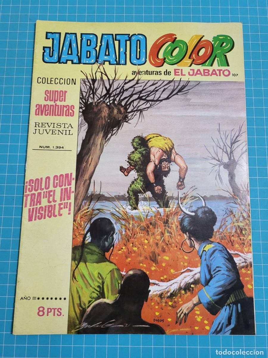 Livros de Banda Desenhada: Jabato color N &ordm; 107, 1&ordf; &eacute;poca. (Bruguera)