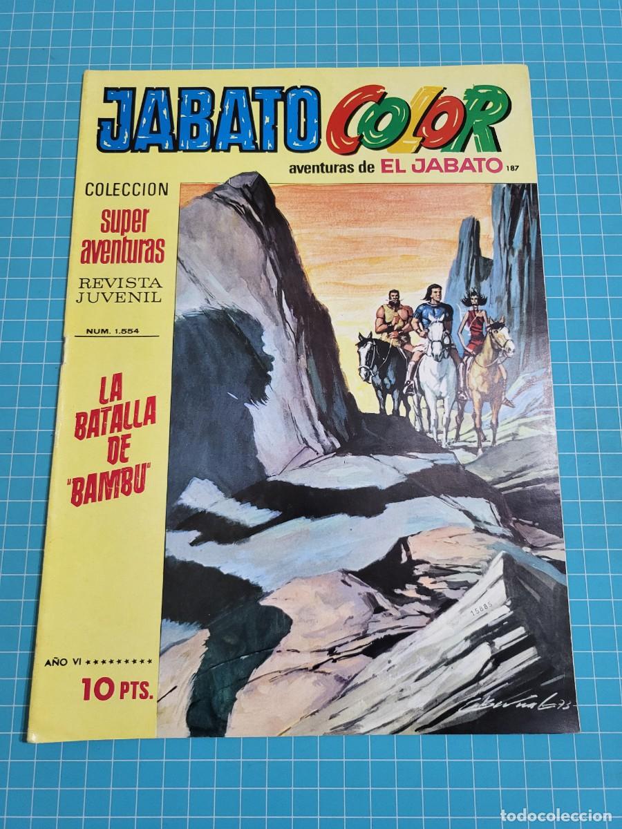Tebeos: Jabato color N &ordm; 187, 1&ordf; &eacute;poca. (Bruguera)