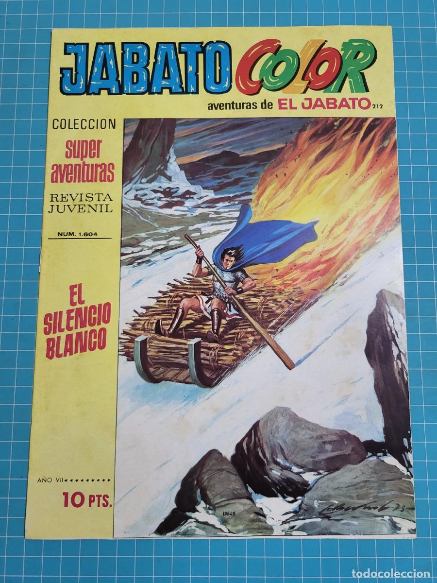 Tebeos: Jabato color N &ordm; 212, 1&ordf; &eacute;poca. (Bruguera)