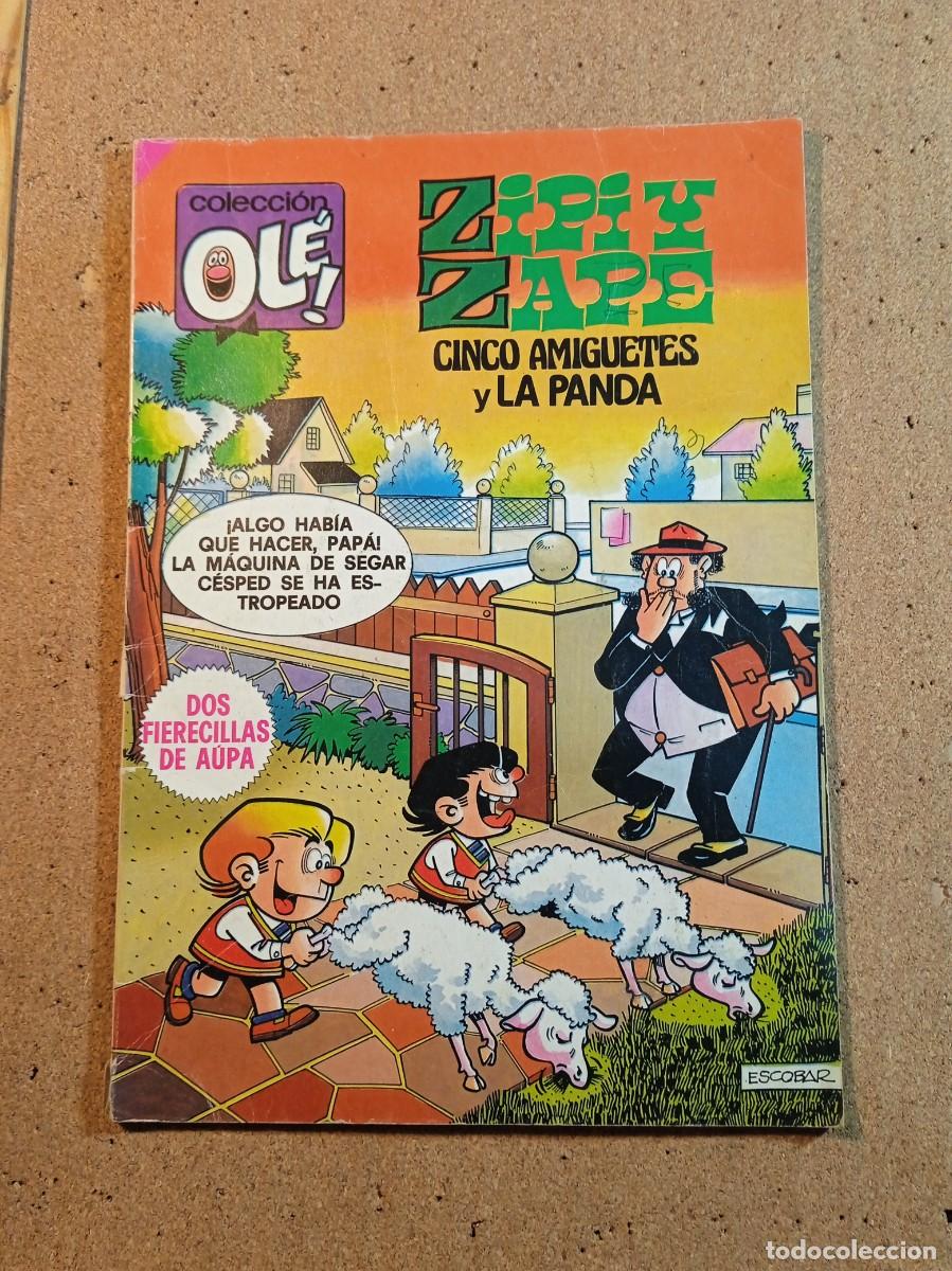 Tebeos: TEBEO DE OLE ZIPI Y ZAPE CINCO AMIGUETES Y LA PANDA EN DOS FIERECILLAS DE AUPA DEL A&Ntilde;O 1985 N&ordm; 177
