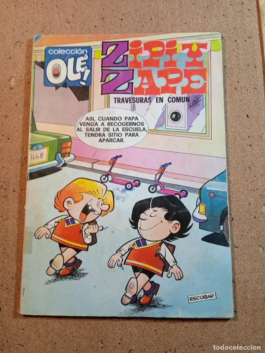 Tebeos: TEBEO DE OLE ZIPI Y ZAPE EN TRAVESURAS EN COMUN DEL A&Ntilde;O 1984 N&ordm; 123
