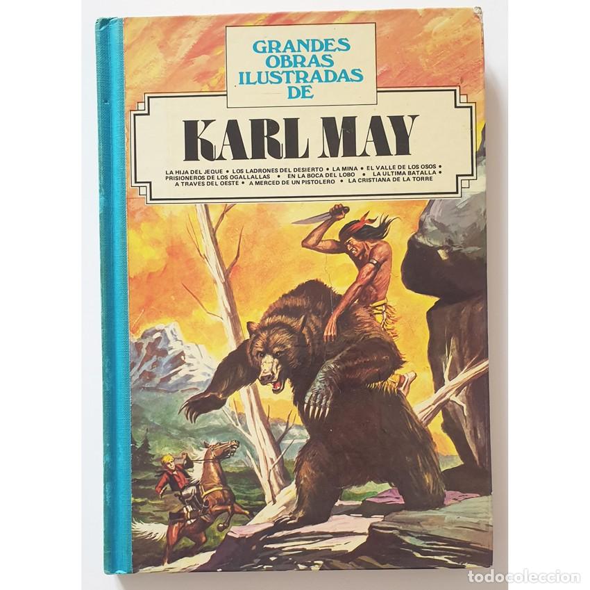 Tebeos: GRANDES OBRAS ILUSTRADAS KARL MAY Tomo 10 - BRUGUERA Coleccion Oeste Comic Tebeo Joyas Literarias