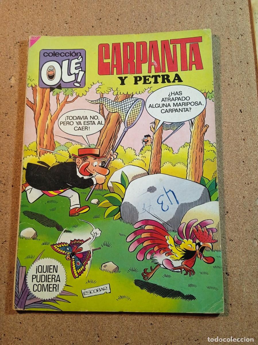 Tebeos: TEBEO DE OLE CARPANTA Y PETRA EN QUIEN PUDIRE COMER DEL A&Ntilde;O 1985 N&ordm; 305