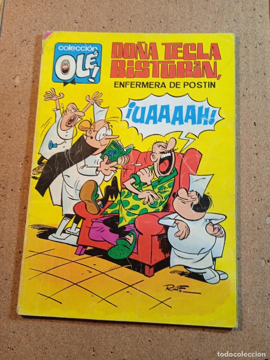 Tebeos: TEBEO DE OLE DO&Ntilde;A TECLA BISTURIN ENFERMERA DE POSTIN DEL A&Ntilde;O 1985 N&ordm; 17