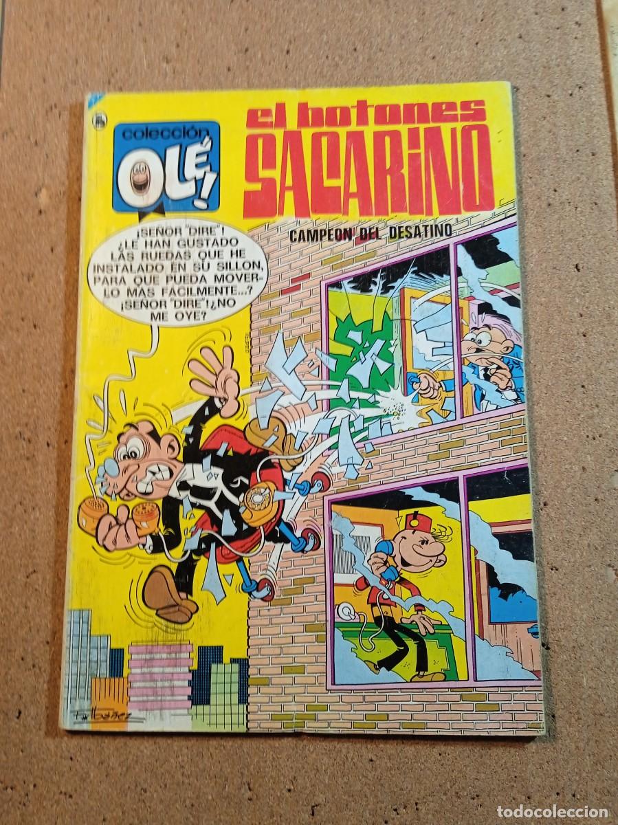 Tebeos: TEBEO DE OLE EL BOTONES SACARINO EN CAMPEON DEL DESATINO DEL A&Ntilde;O 1986 N&ordm; 15