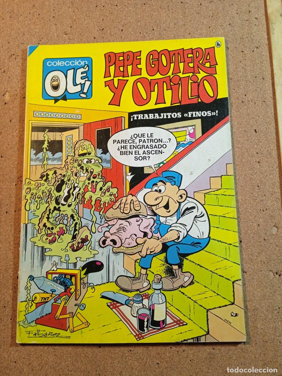Tebeos: TEBEO DE OLE PEPE GOTERA Y OTILIO EN TRABAJITOS FINOS DEL A&Ntilde;O 1986 N&ordm; 8