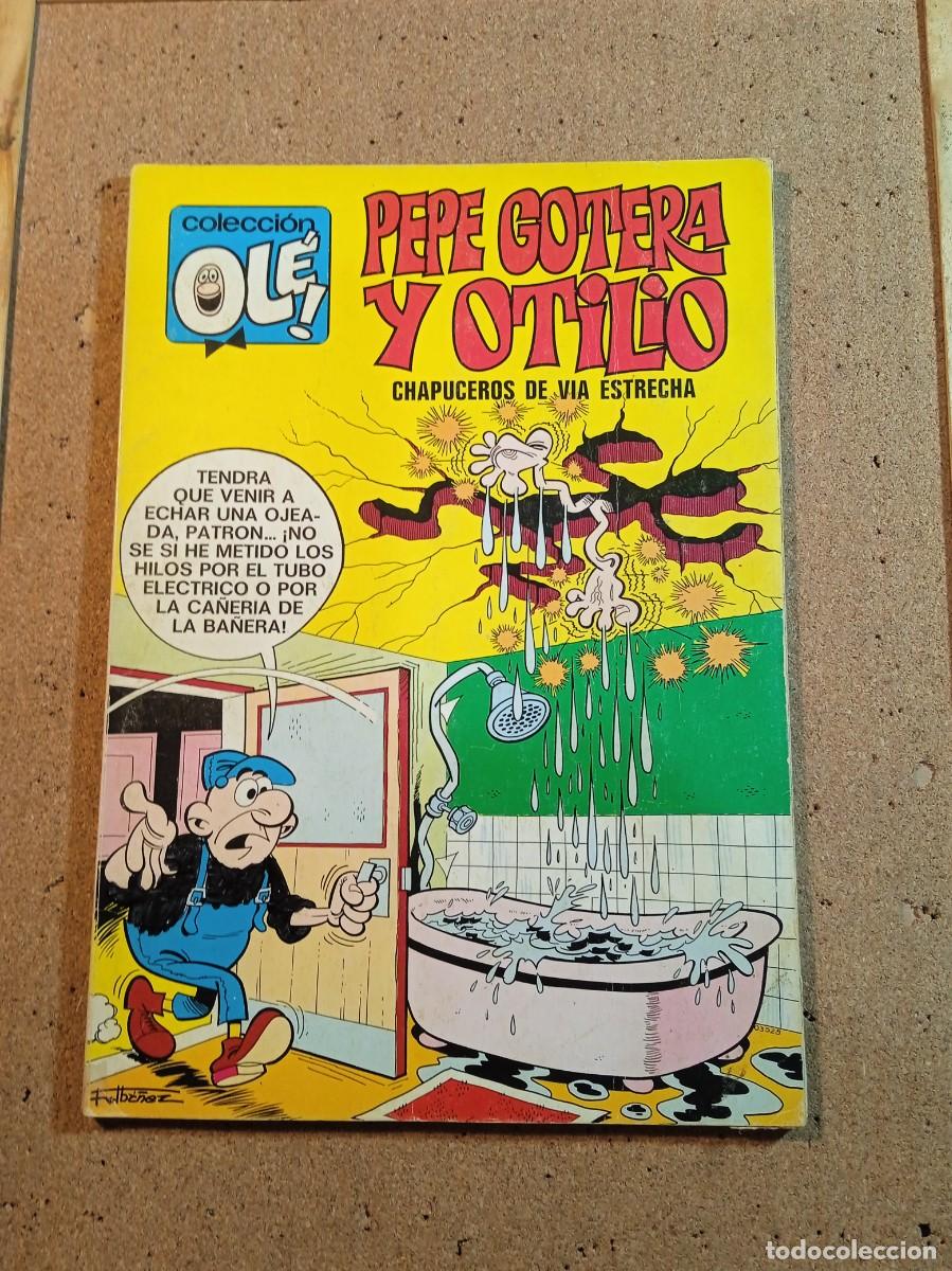 Tebeos: TEBEO DE OLE PEPE GOTERA Y OTILIO EN CHAPUZAS DE VIA ESTRECHA DEL A&Ntilde;O 1981 N&ordm; 22