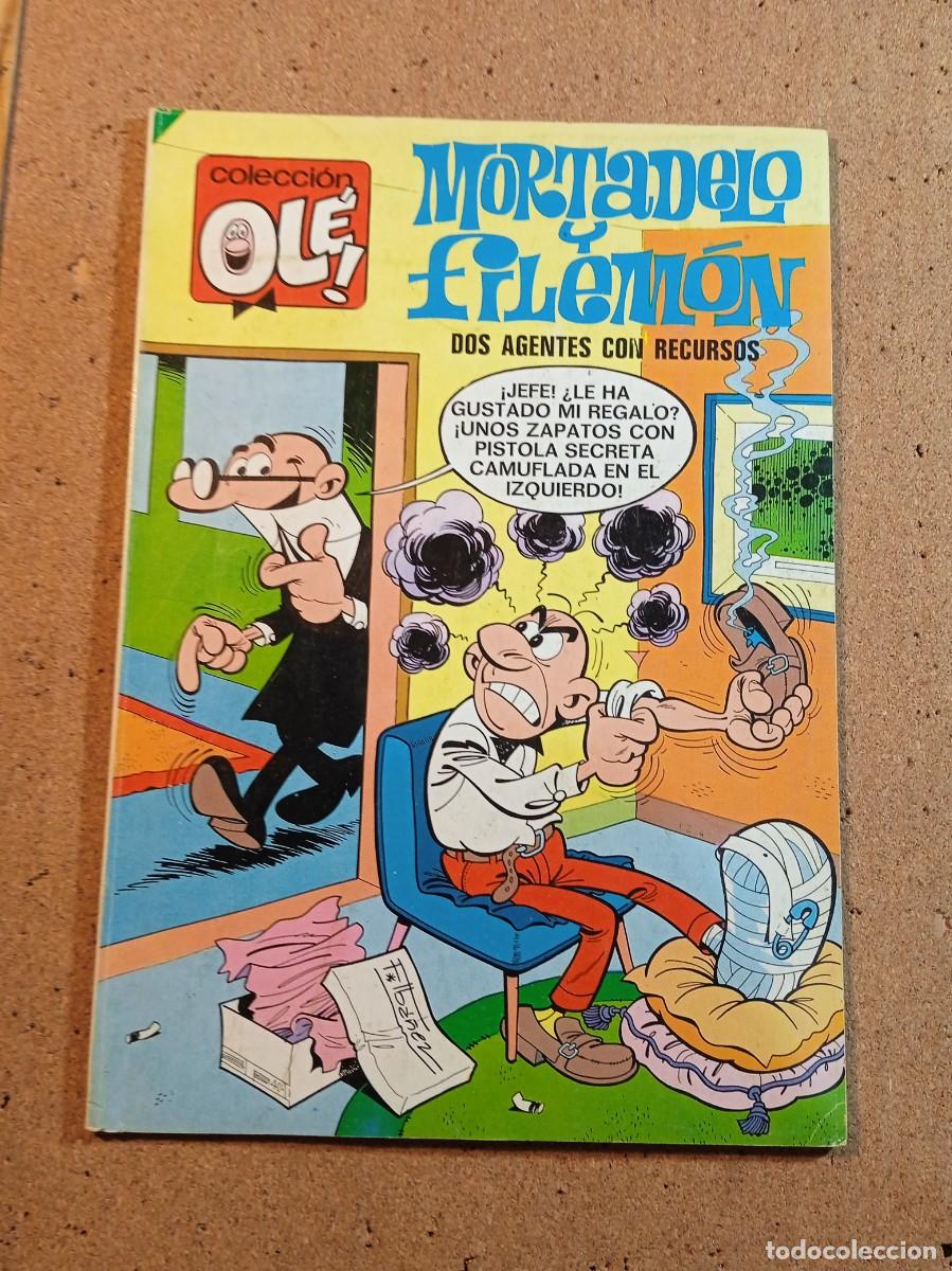 Tebeos: TEBEO DE OLE MORTADELO Y FILEMON EN DOS AGENTES CON RECURSOS DEL A&Ntilde;O 1984 N&ordm; 18