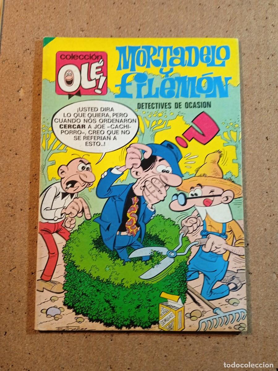 Tebeos: TEBEO DE OLE MORTADELO Y FILEMON EN DETECTIVES DE OCASION DEL A&Ntilde;O 1980 N&ordm; 11