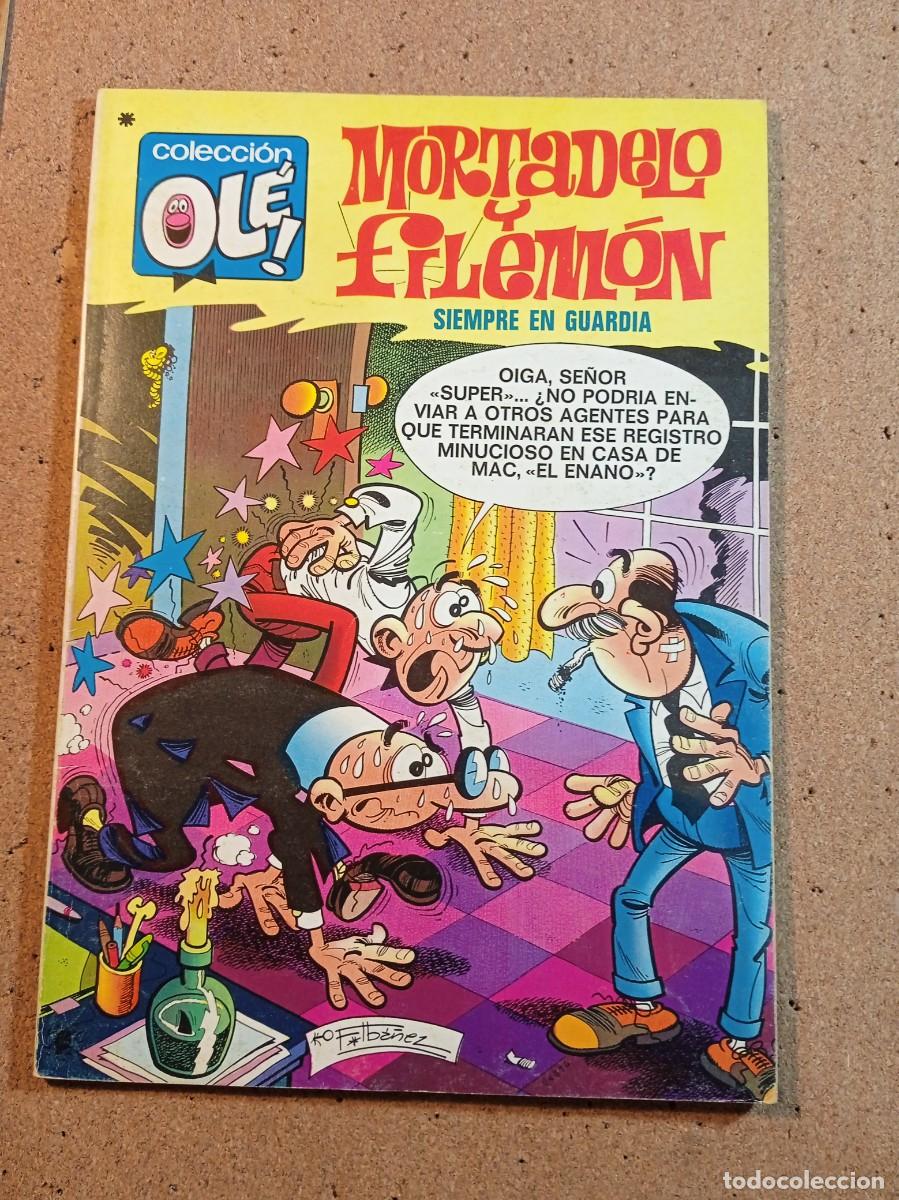 Tebeos: TEBEO DE OLE MORTADELO Y FILEMON EN SIEMPRE EN GUARDIA DEL A&Ntilde;O 1978 N&ordm; 117