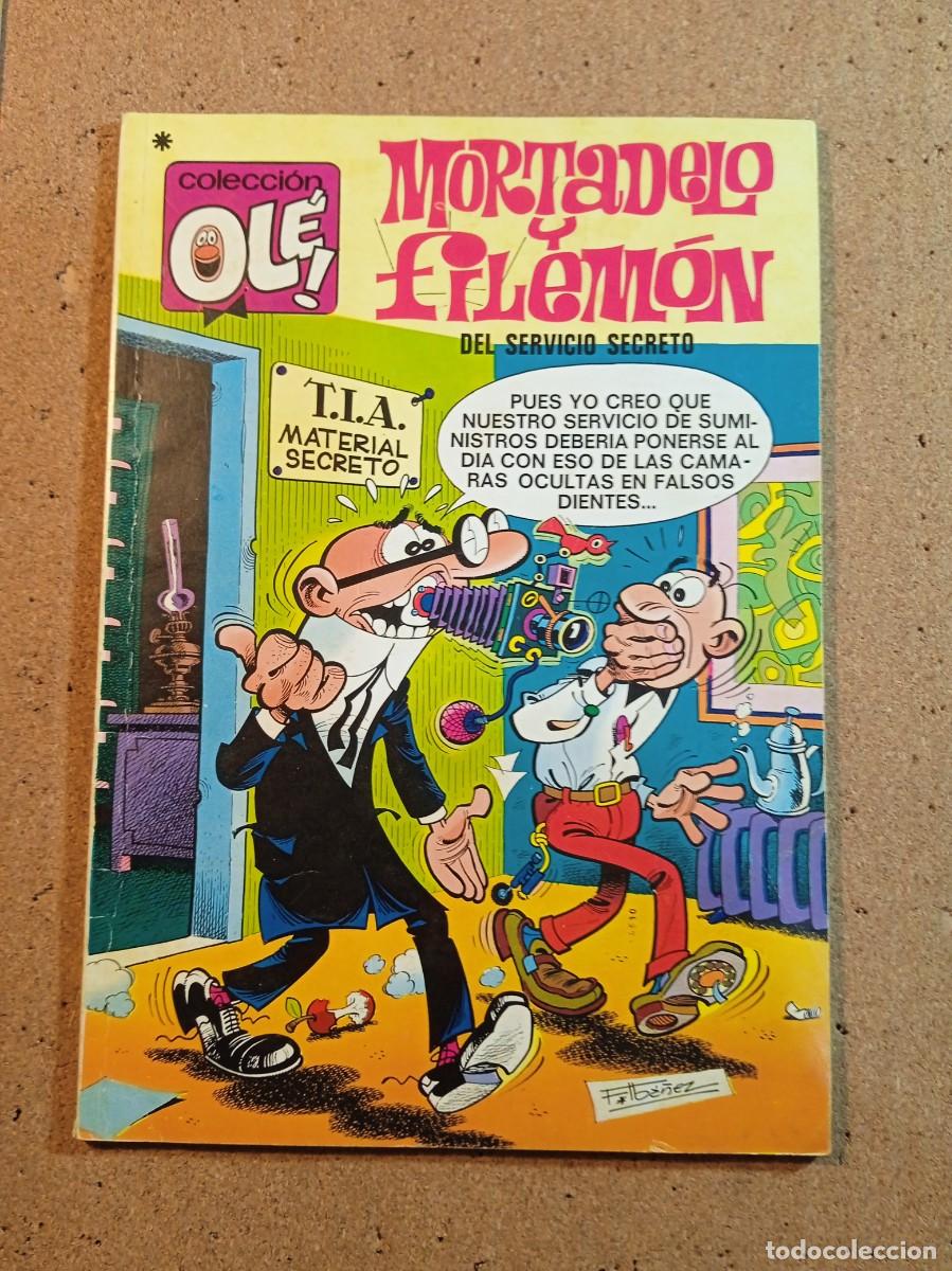 Tebeos: TEBEO DE OLE MORTADELO Y FILEMON EN DEL SERVICIO SECRETO DEL A&Ntilde;O 1978 N&ordm; 116