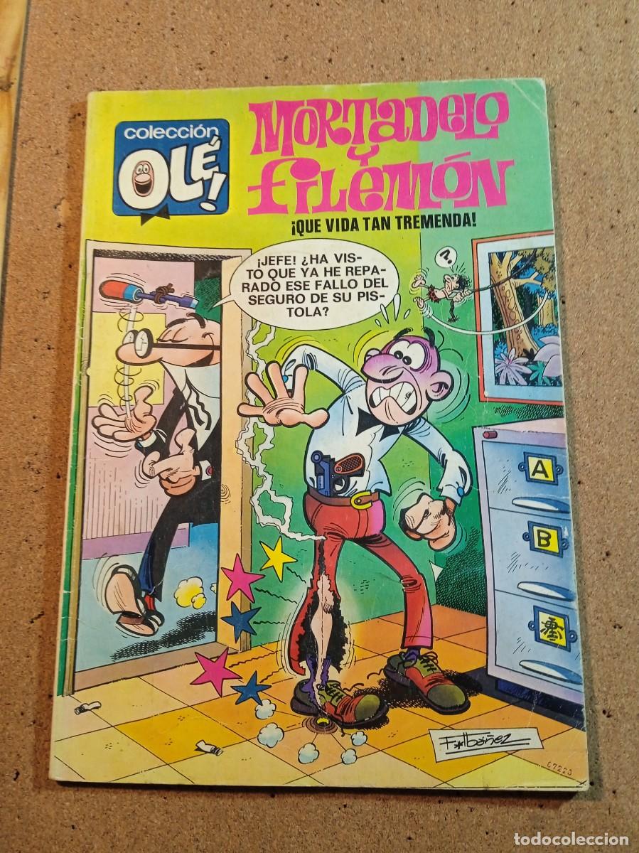 Tebeos: TEBEO DE OLE MORTADELO Y FILEMON EN QUE VIDA TAN TREMENDA DEL A&Ntilde;O 1981 N&ordm; 126