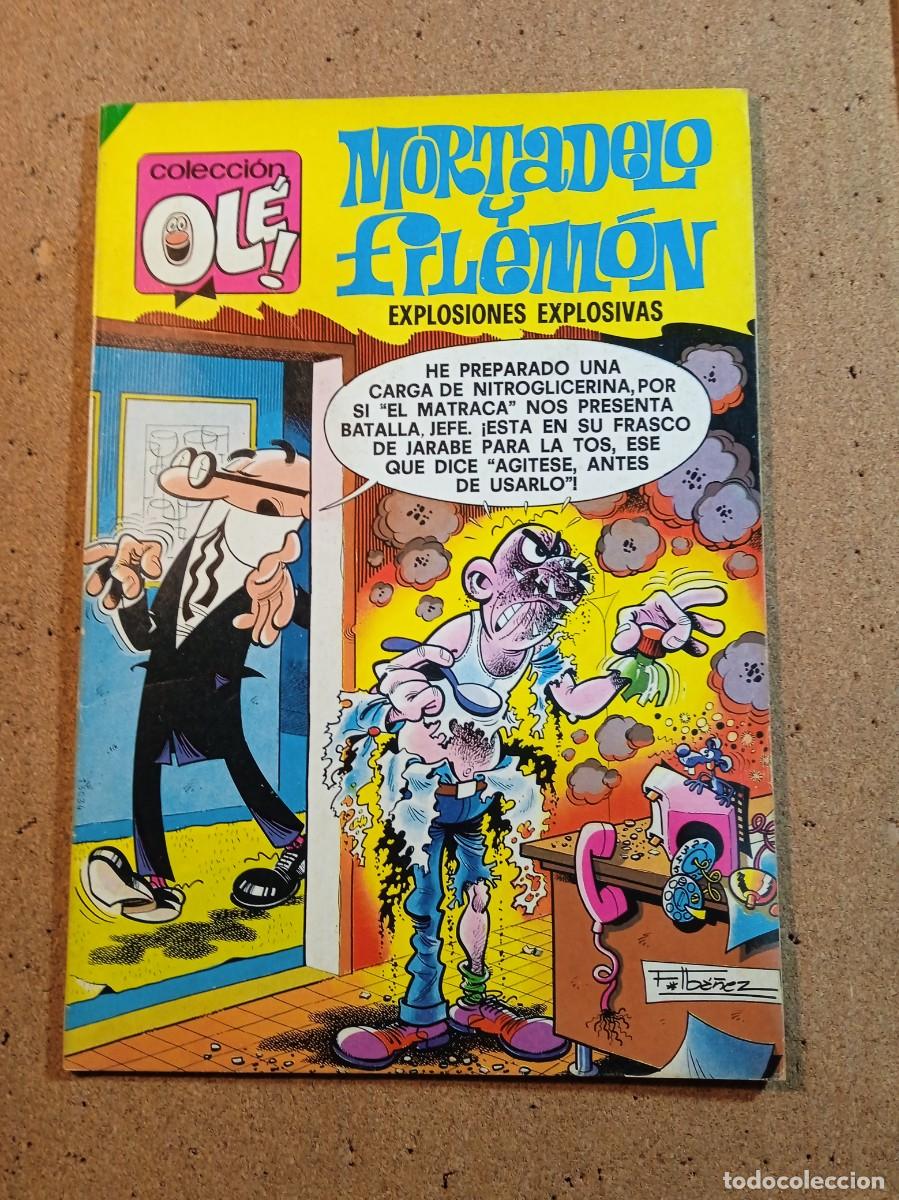 Tebeos: TEBEO DE OLE MORTADELO Y FILEMON EN EXPLOSIONES EXPLOSIVAS DEL A&Ntilde;O 1983 N&ordm; 152