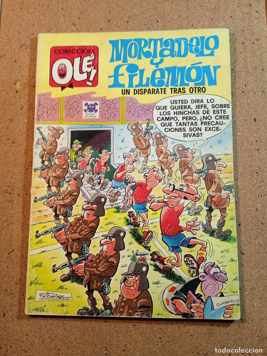Tebeos: TEBEO DE OLE MORTADELO Y FILEMON EN UN DISPARATE TRAS OTRO DEL A&Ntilde;O 1979 N&ordm; 151