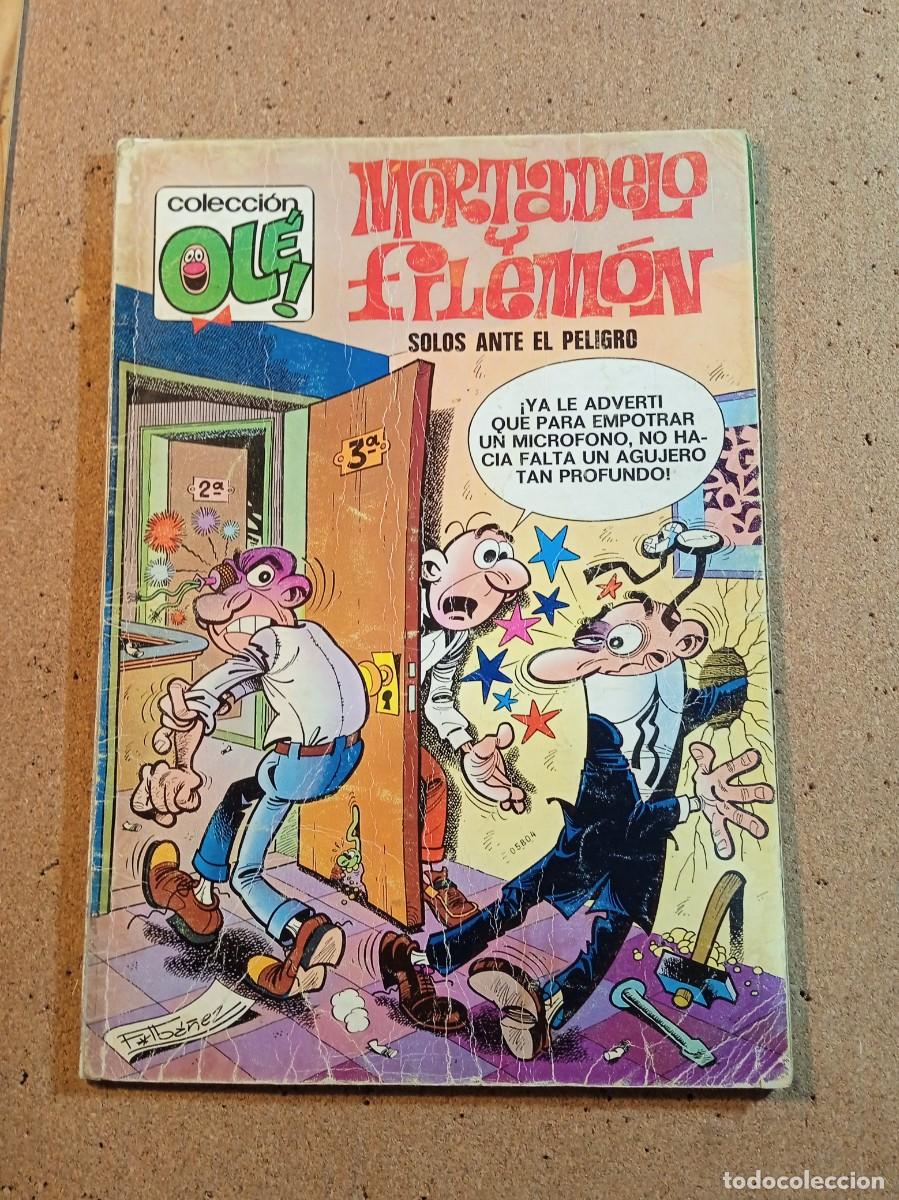 Tebeos: TEBEO DE OLE MORTADELO Y FILEMON EN SOLOS ANTE EL PELIGRO DEL A&Ntilde;O 1976 N&ordm; 121
