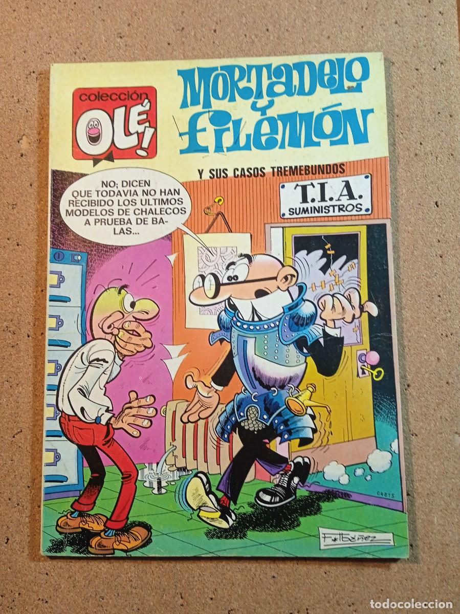 Tebeos: TEBEO DE OLE MORTADELO Y FILEMON Y SUS CASOS TREMEBUNDOS DEL A&Ntilde;O 1981 N&ordm; 119