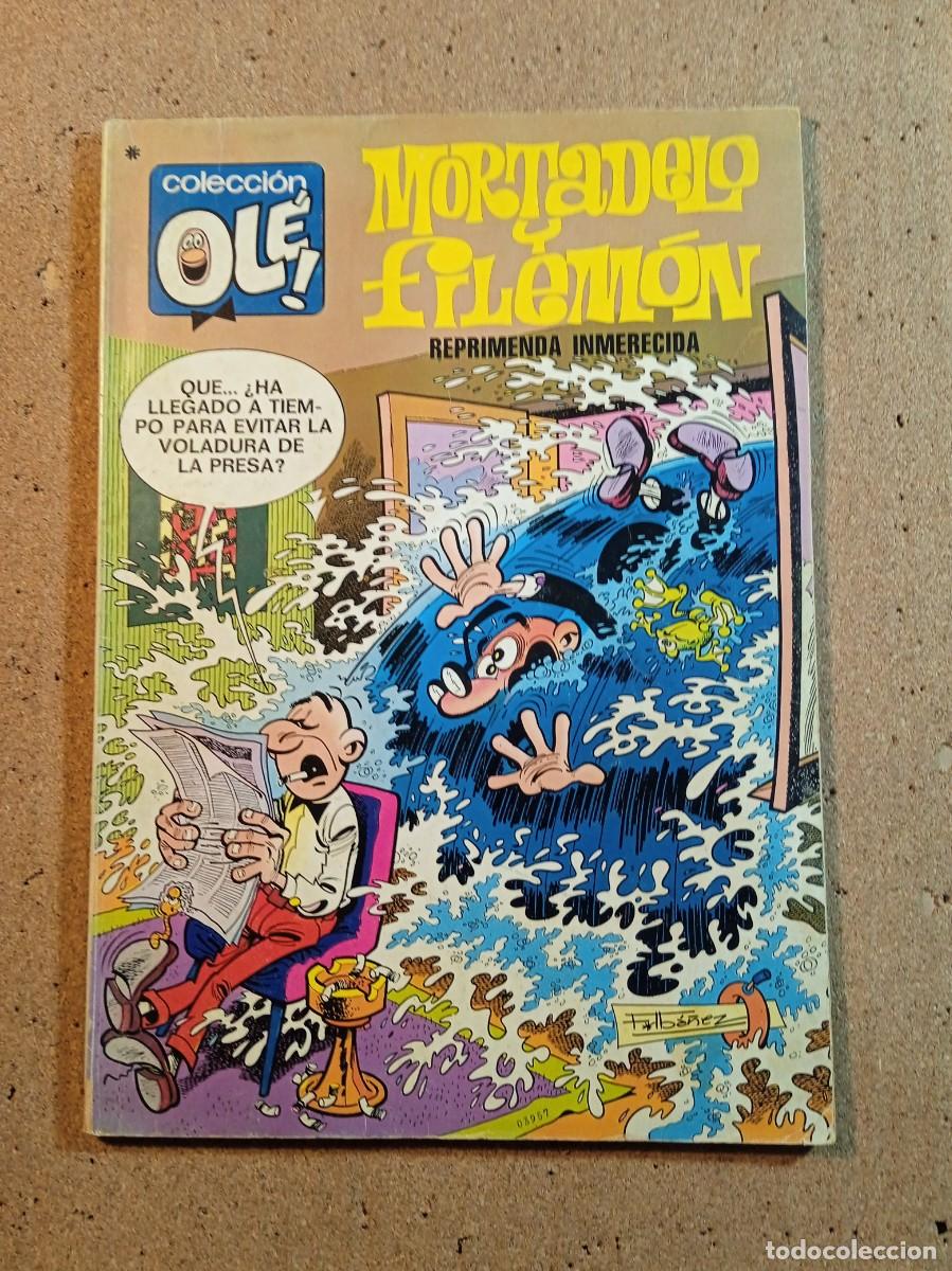Tebeos: TEBEO DE OLE MORTADELO Y FILEMON EN REPRIMENDA INMERECIDA DEL A&Ntilde;O 1978 N&ordm; 115