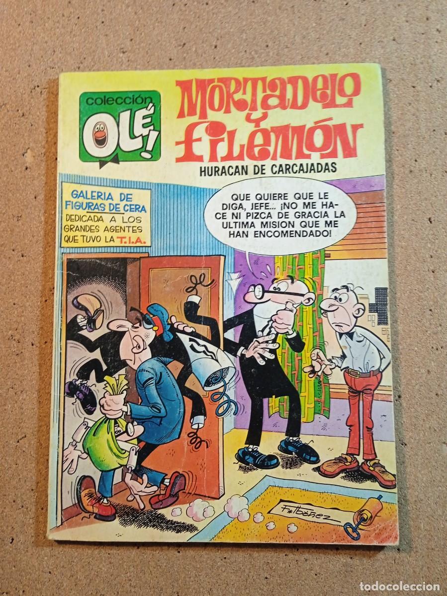 Tebeos: TEBEO DE OLE MORTADELO Y FILEMON EN HURACAN DE CARCAJADAS DEL A&Ntilde;O 1979 N&ordm; 138