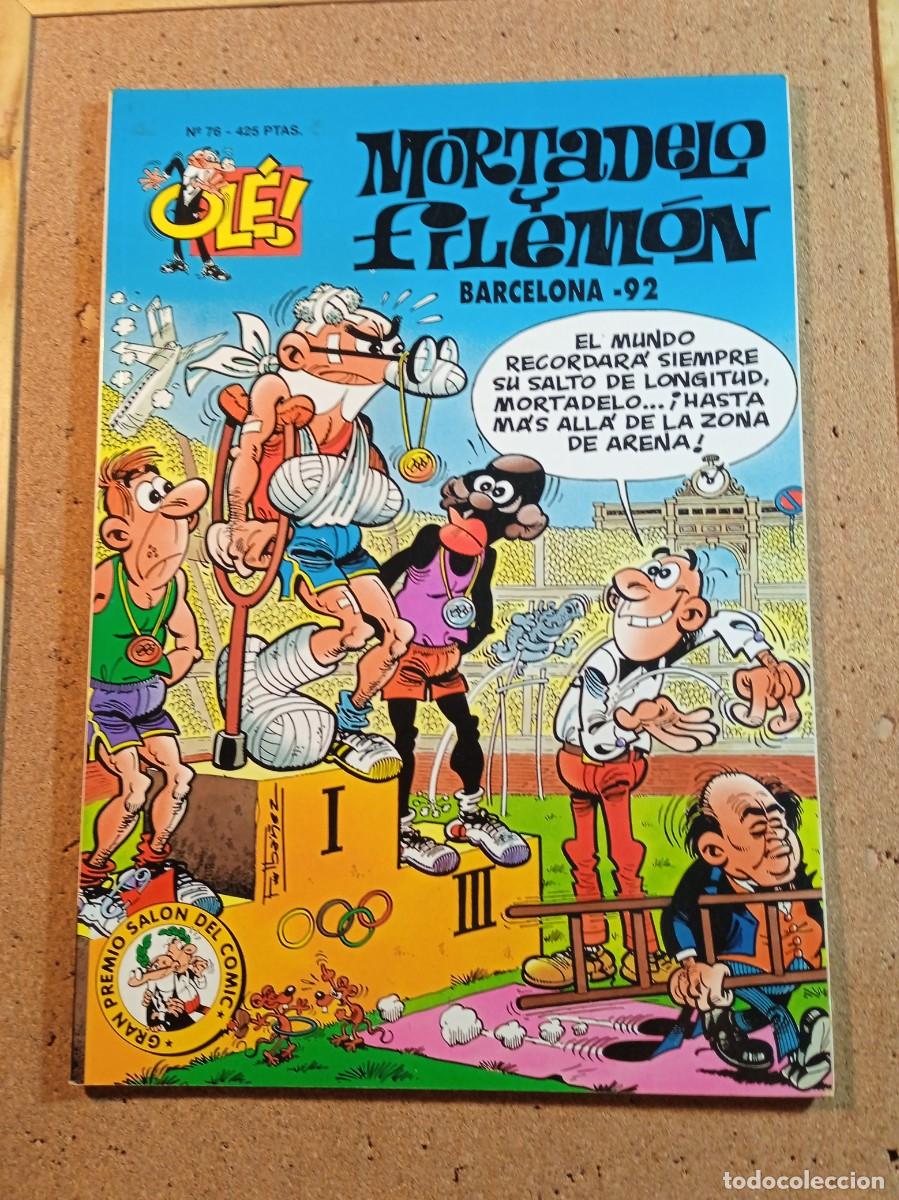 Tebeos: TEBEO DE OLE MORTADELO Y FILEMON EN BARCELONA - 92 DEL A&Ntilde;O 2000 N&ordm; 76