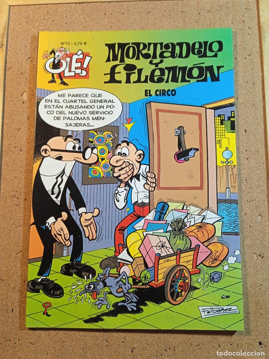 Tebeos: TEBEO DE OLE MORTADELO Y FILEMON EN EL CIRCO DEL A&Ntilde;O 2002 N&ordm; 72