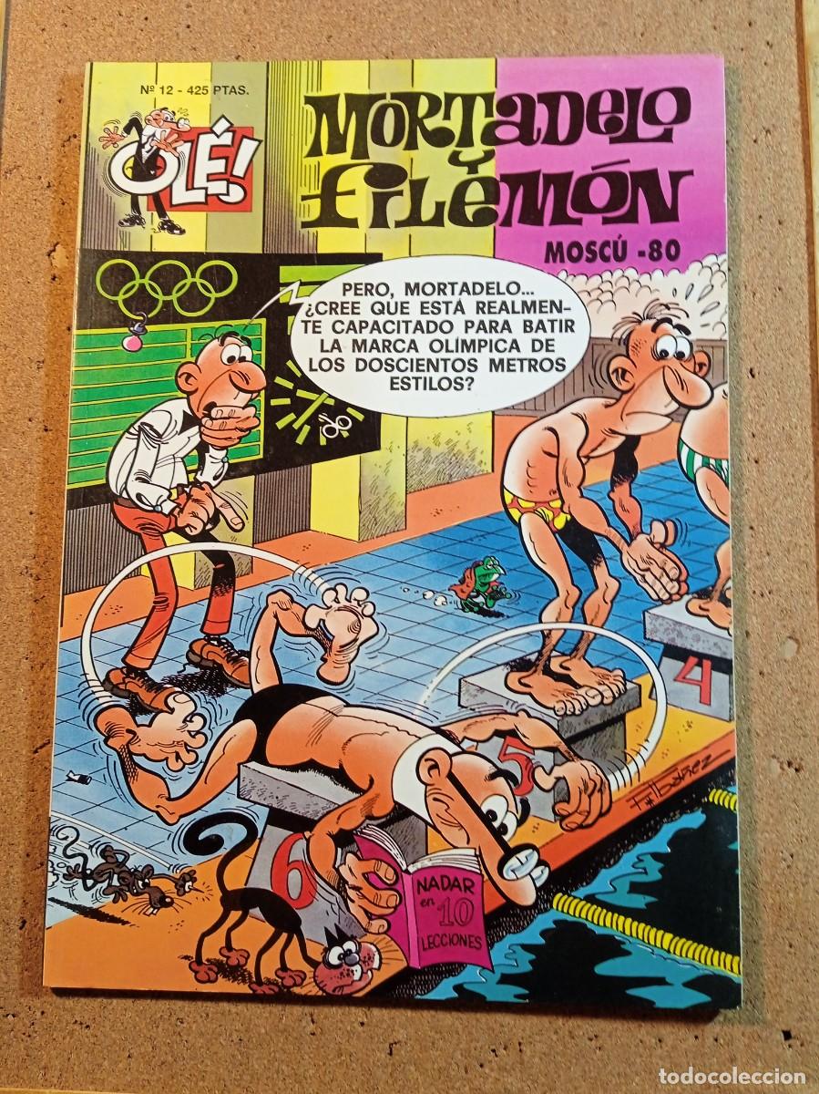 Tebeos: TEBEO DE OLE MORTADELO Y FILEMON EN MOSCU - 80 DEL A&Ntilde;O 2001 N&ordm; 12