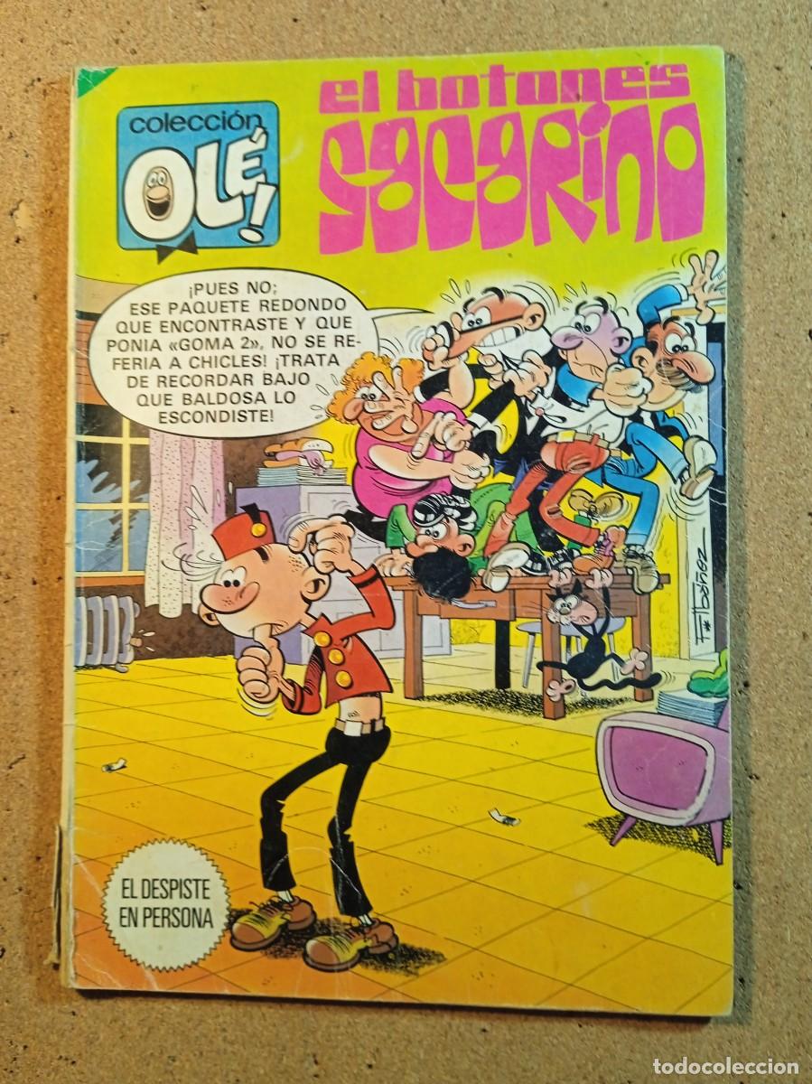 Tebeos: TEBEO DE OLE EL BOTONES SACARINO EN DESPISTE EN PERSONA DEL A&Ntilde;O 1984 N&ordm; 284