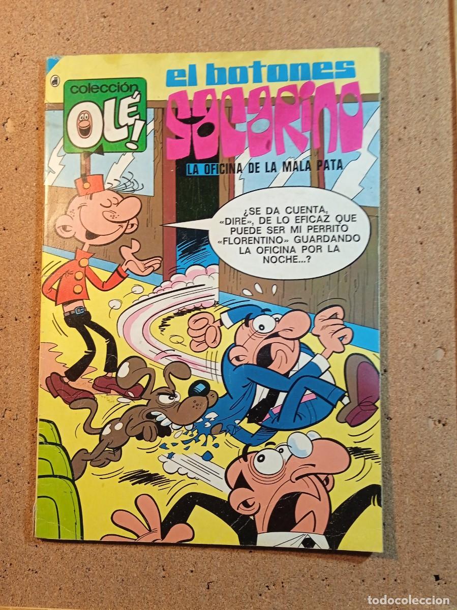 Tebeos: TEBEO DE OLE EL BOTONES SACARINO EN LA OFICINA DE LA MALA PATA DEL A&Ntilde;O 1985 N&ordm; 62