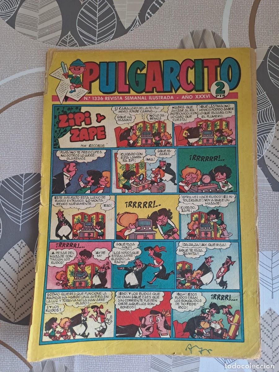Tebeos: Pulgarcito 1336, Bruguera