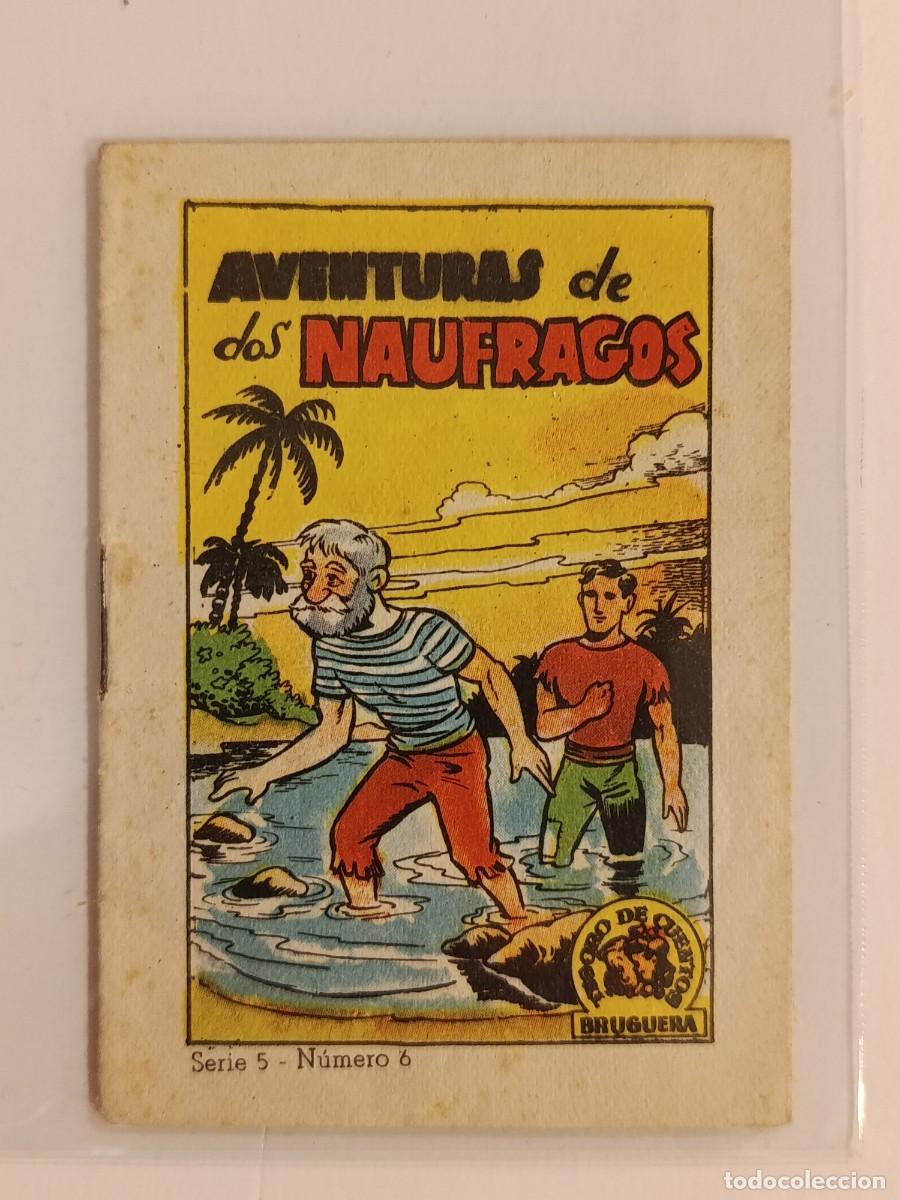Tebeos: AVENTURAS DE DOS NA&Uacute;FRAGOS. SERIE 5 N&Uacute;MERO 6. BRUGUERA. PUBLICIDAD CALZADOS LA ESPA&Ntilde;OLA SEVILLA