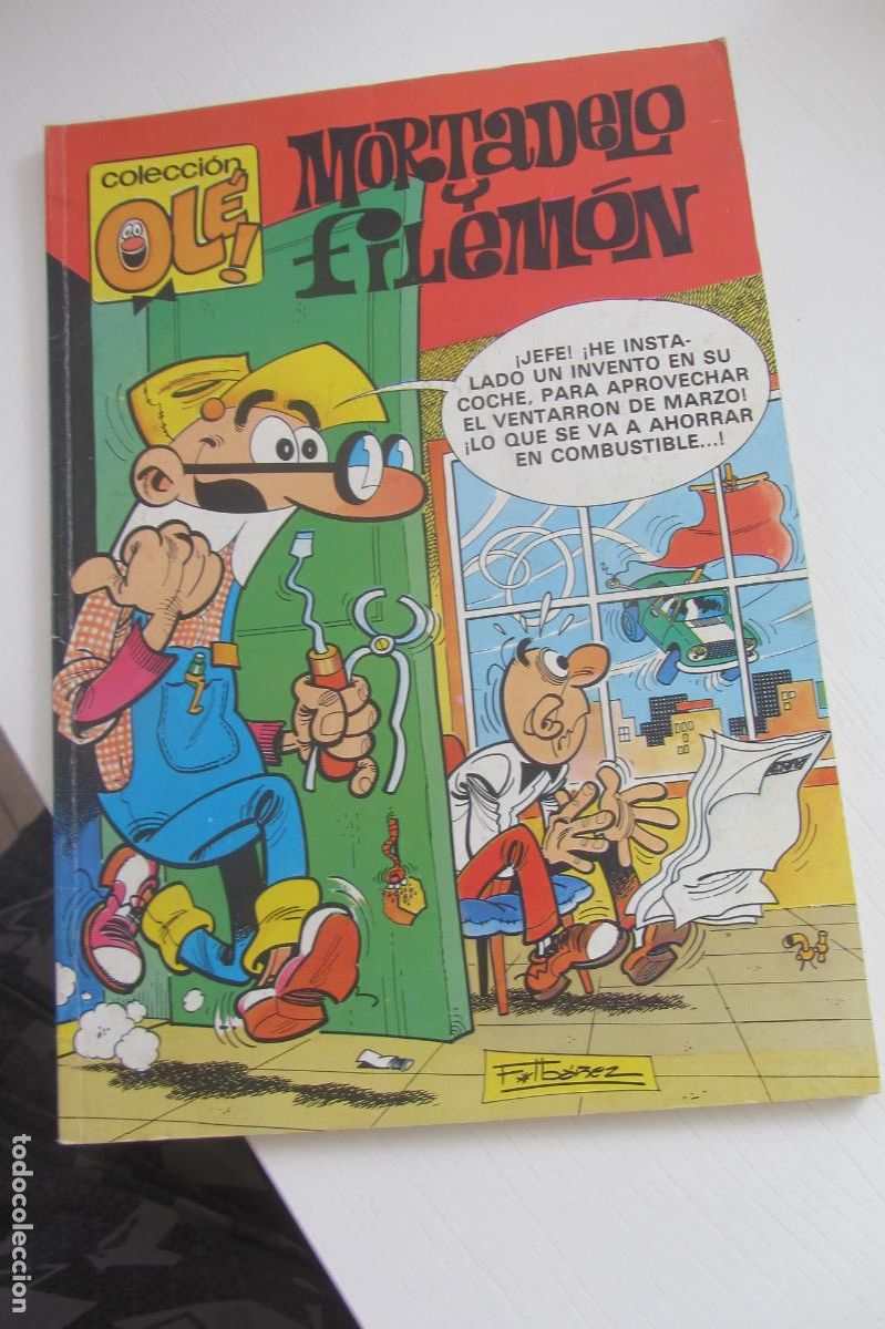 Tebeos: COLECCI&Oacute;N OL&Eacute;! MORTADELO Y FILEM&Oacute;N 14-M203 1a. EDICI&Oacute;N EDICIONES B ARX208