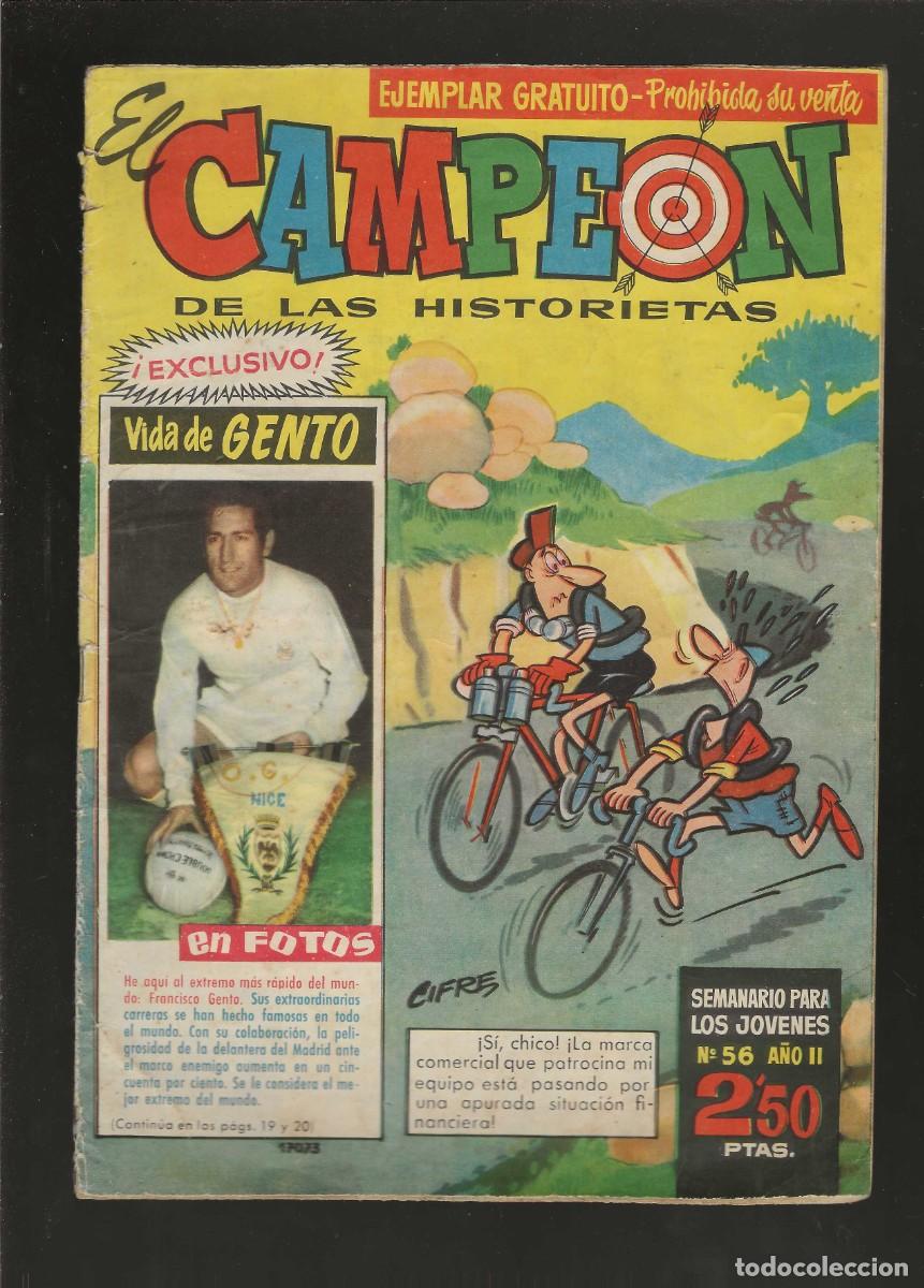 Tebeos: EL CAMPE&Oacute;N -- N&ordm; 56 A&Ntilde;O II