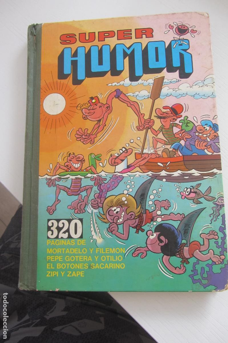 Tebeos: S&Uacute;PER HUMOR - N&ordm; 1 - MORTADELO, PEPE GOTERA, SACARINO, ZIPI ZAPE 1981 BRUGUERA 4&ordf; edic arx149B