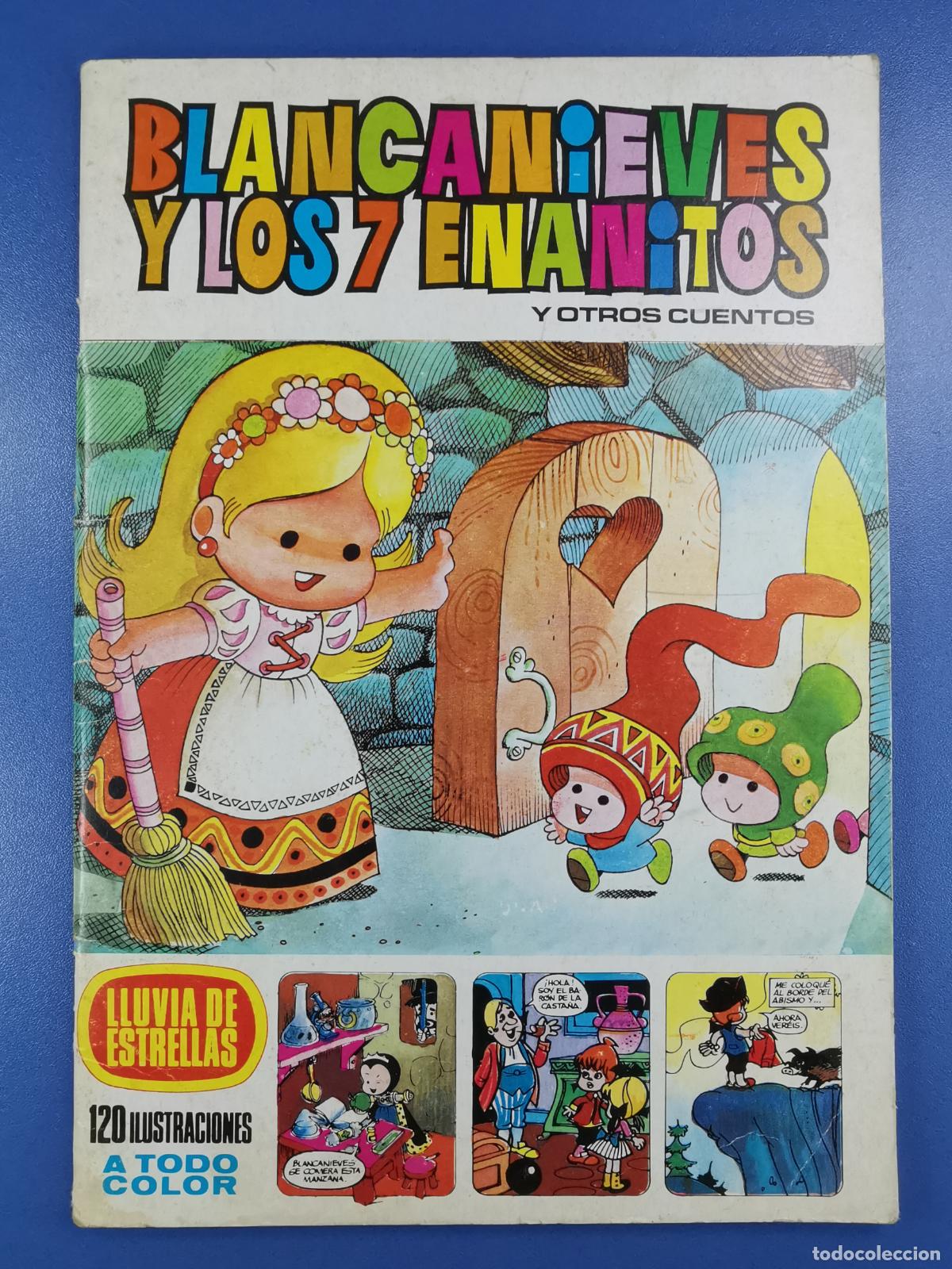 Comics: BLANCANIEVES Y LOS 7 ENANITOS Y OTROS CUENTOS - Col. Lluvia de Estrellas - Bruguera