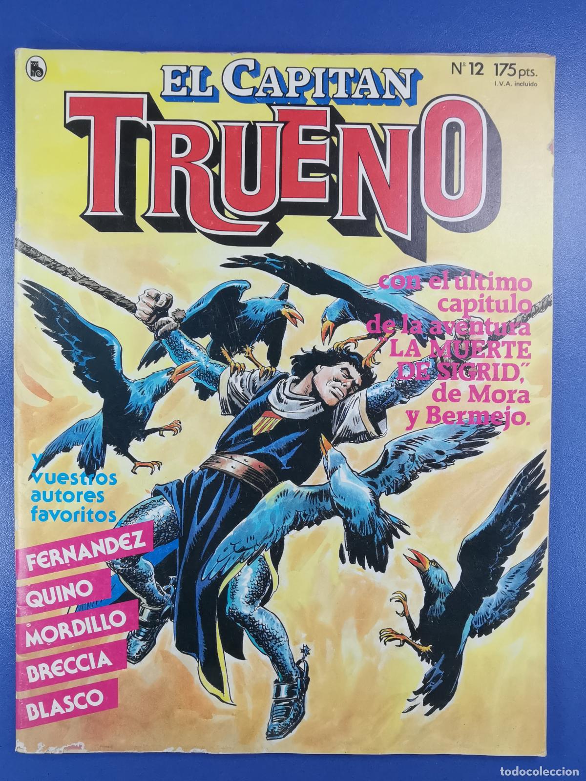 Tebeos: EL CAPITAN TRUENO - N&ordm; 12 - BRUGUERA - 1986