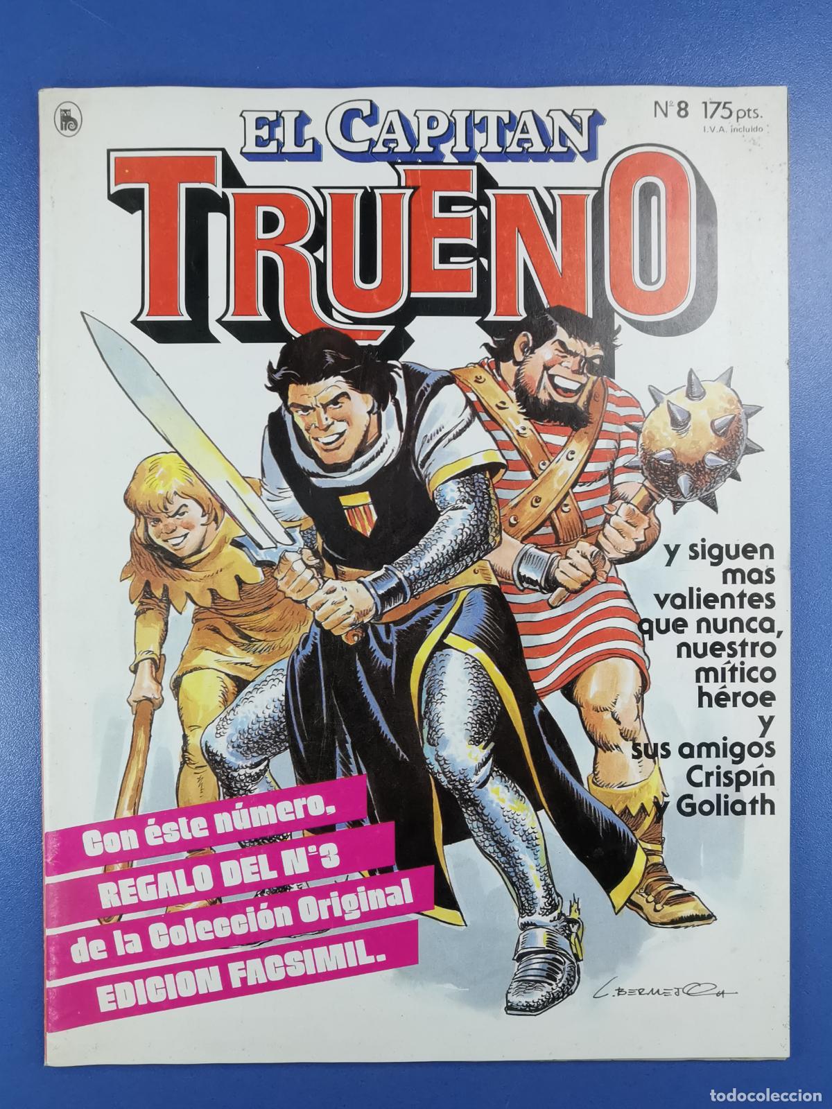 Tebeos: EL CAPITAN TRUENO - N&ordm; 8 - BRUGUERA - 1986