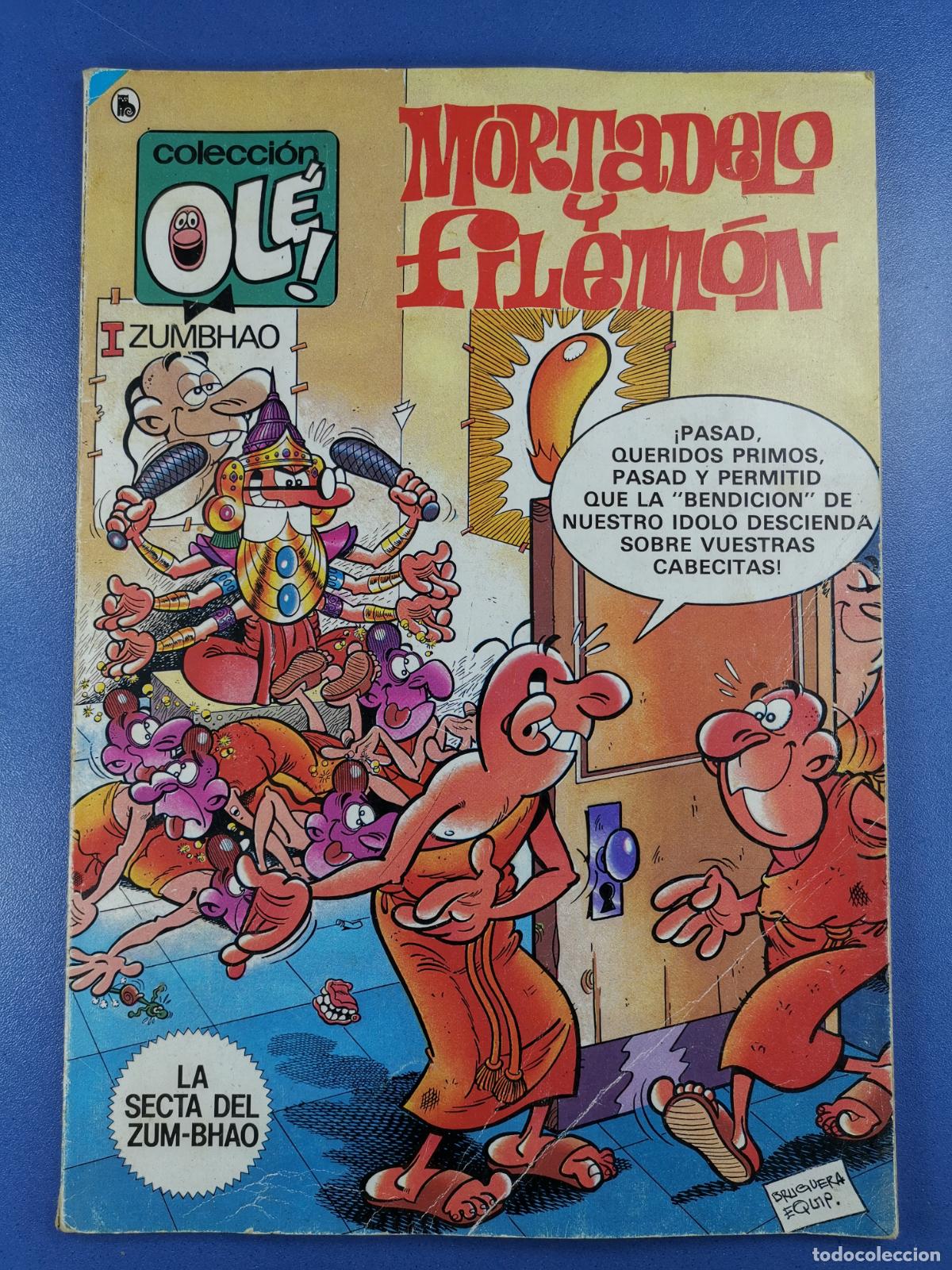 Tebeos: MORTADELO Y FILEM&Oacute;N - COLECCI&Oacute;N OL&Eacute; - LA SECTA DEL ZUM-BHAO - Bruguera