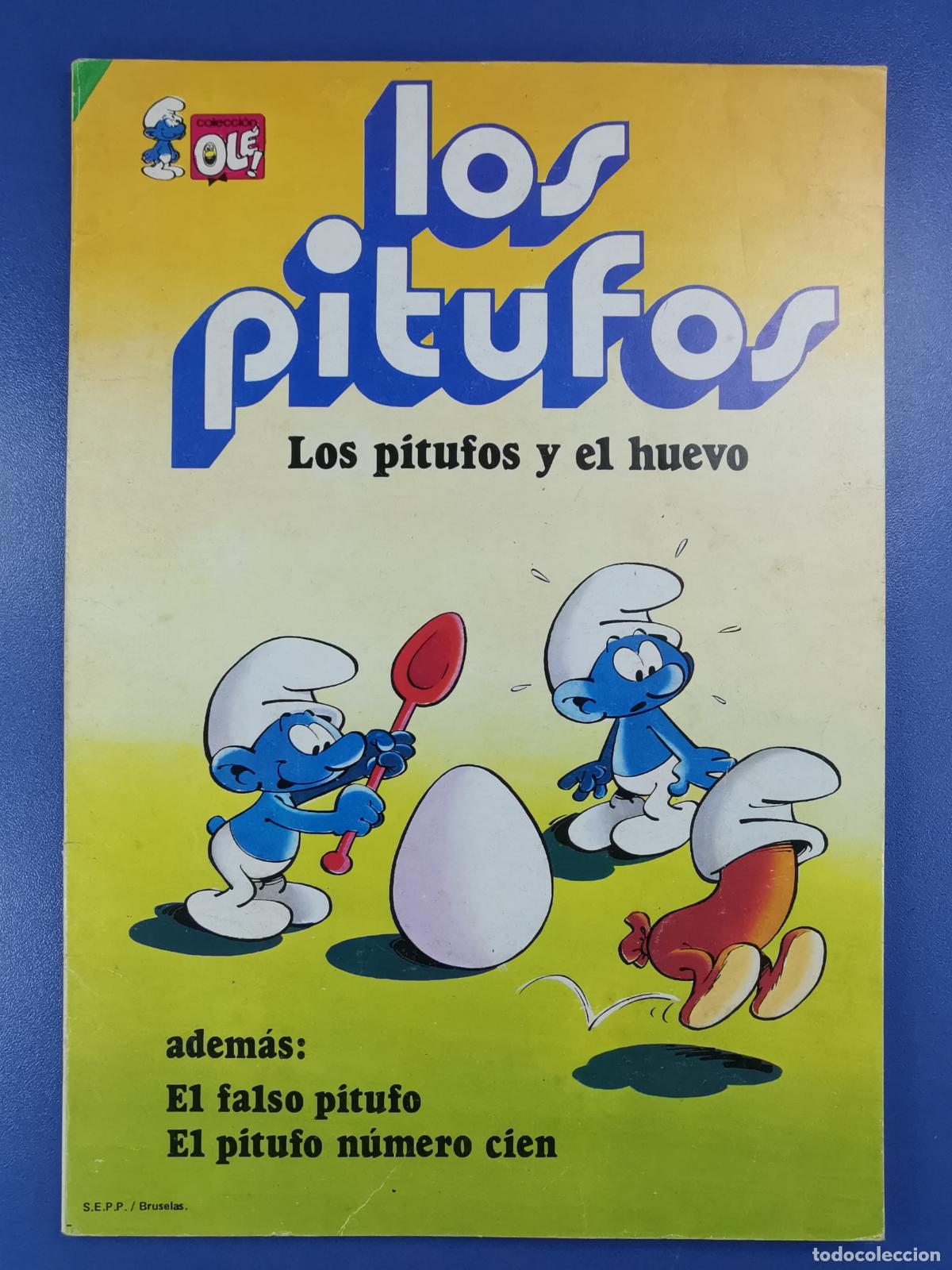Tebeos: LOS PITUFOS - COLECCI&Oacute;N OL&Eacute; - LOS PITUFOS Y EL HUEVO - Peyo - Bruguera