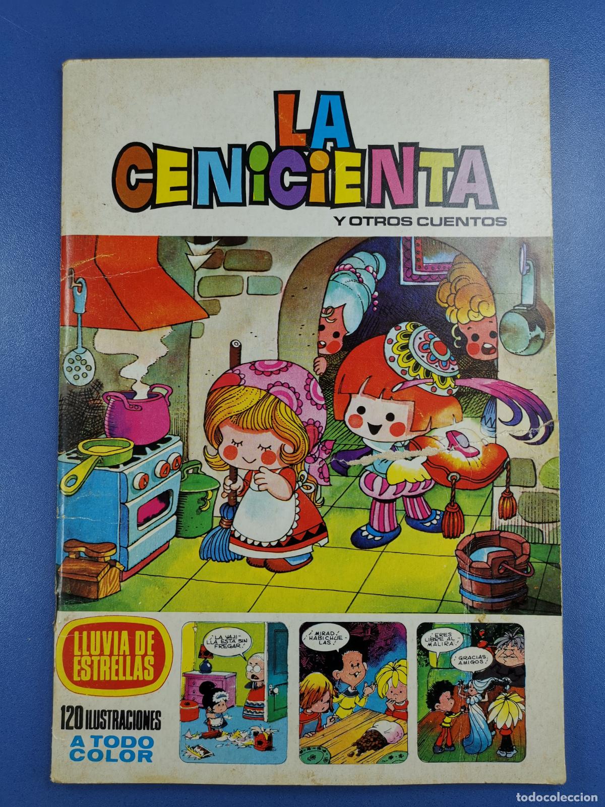Livros de Banda Desenhada: LA CENICIENTA Y OTROS CUENTOS - Col. Lluvia de Estrellas - Bruguera